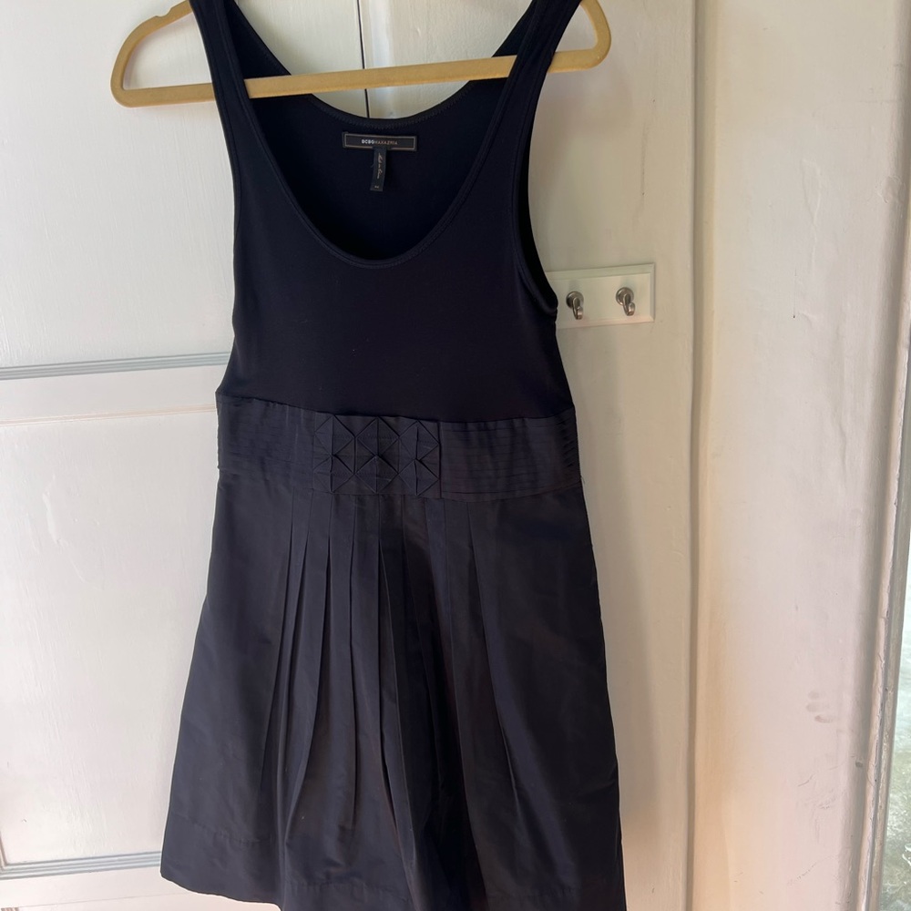 BCBGMaxAzria Black Mini Dress